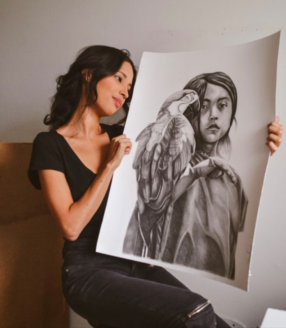 Artist Andressa Ferreira