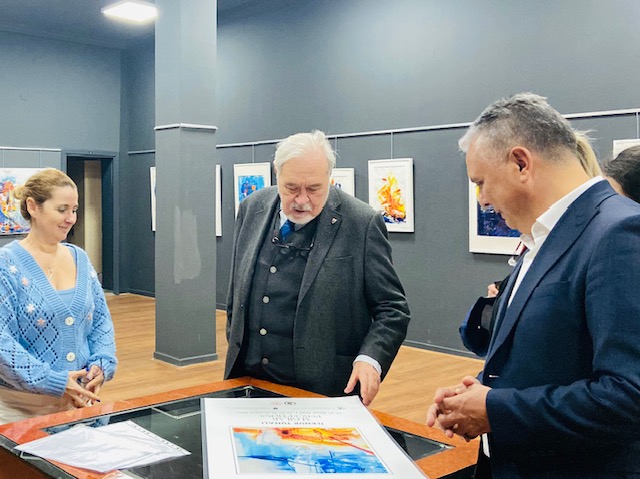 Turkish historian, professor and author - Ilber Ortayli &  Mayor of Muratpasa district – Umit Uysal